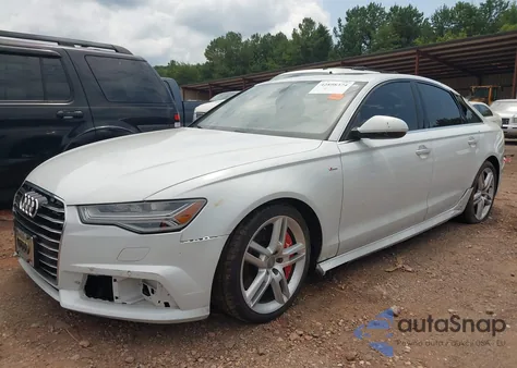 2016 Audi A6 2.0T Premium Plus z USA, uszkodzony, nr VIN WAUGFAFC4GN089876